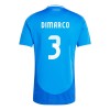 Maillot de Supporter Italie Federico Dimarco 3 Domicile Euro 2024 Pour Homme